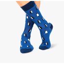 Socken Penguins blau