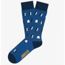 Socken Penguins blau