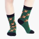 Kindersocken Fox 31-35 grün