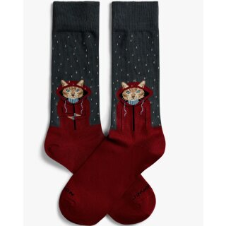 Socken Raining Cat blau 36-40