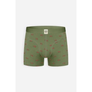 Boxer Brief Green Bike