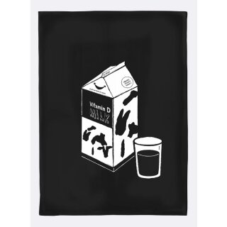 Organic kitchen towel - Milk