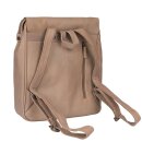 Rucksack LOOP taupe, Rindsleder