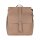 Rucksack CITY taupe, Rindsleder