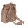 Rucksack CITY taupe, Rindsleder