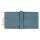 Brieftasche SUNITA 19,5x10cm rauchblau, RIFD Secure, Leder