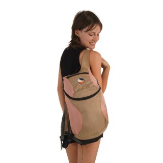 Mini Backpack Ice Brown/Peach