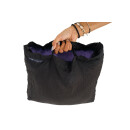 Eco Bag Medium dark black/black