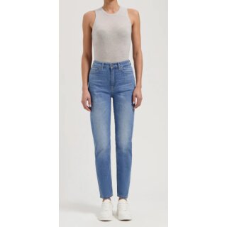 Damen Jeans Mams High Tapered - Old Stone