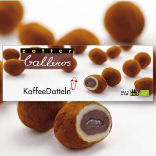 Zotter Schokolade, Balleros Kaffee Datteln