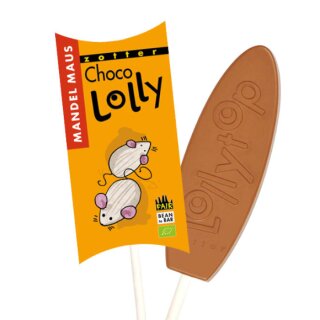 Zotter Schokolade, LollyTop-Mandel-Maus