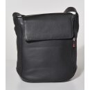 Tasche Fächer schwarz Rindsleder H29x27cm