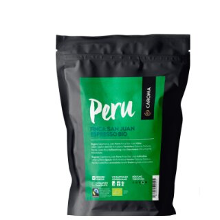 Caroma Peru Finca San Juan Bio Fairtrade Espresso 250 gr. Bohne