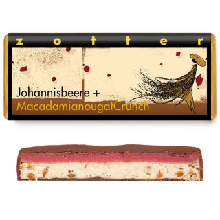 Johannisbeere + Macadamianougat Crunch