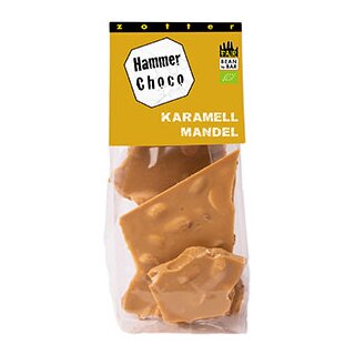 Hammerschoko Karamelltafel mit Mandeln (100 g)